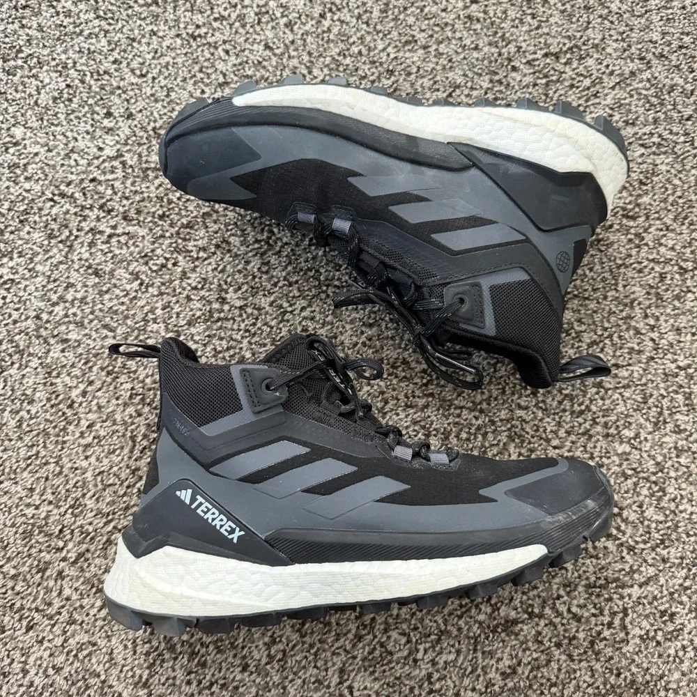 Adidas Terrex Free Hiker 2.0 Gore-Tex Black Hiking Boots HP7492 Women's Size 6
